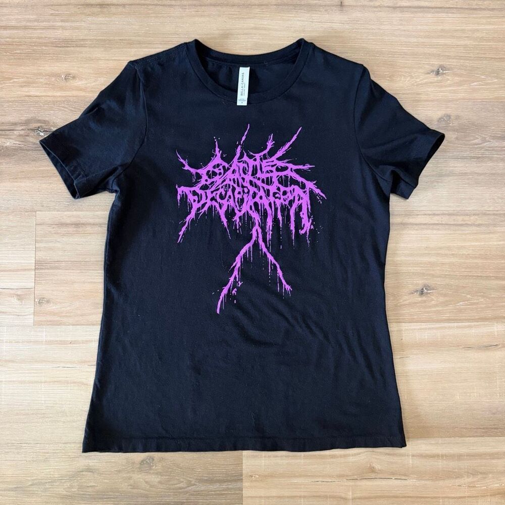 Cattle Decapitation Men’s Black Shirt Size Medium Brutal Death Metal Gridcore